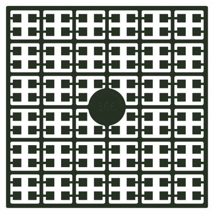 Pixelhobby Midi Perlen 366 Avocado Dunkel 2x2mm - 140 Pixel von PixelHobby