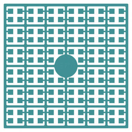 Pixelhobby Midi Perlen 370 Helles Meeresgrün 2x2mm - 140 Pixel von PixelHobby