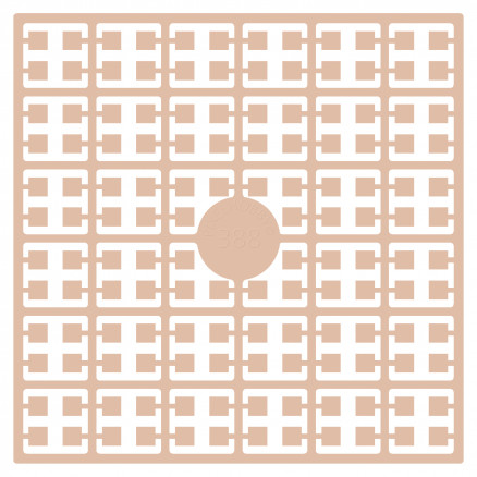 Pixelhobby Midi Perlen 388 Dunkel Pfirsich Hautfarben 2x2mm - 140 Pixe von PixelHobby