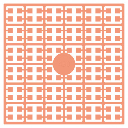 Pixelhobby Midi Perlen 430 Aprikose Hautfarben 2x2mm - 140 Pixel von PixelHobby