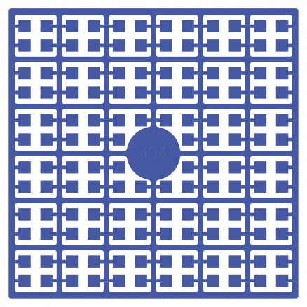 Pixelhobby Midi Perlen 494 Extra Dunkles Blau 2x2mm - 140 Pixel von PixelHobby