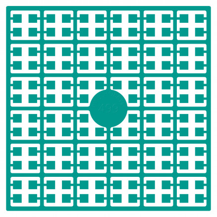 Pixelhobby Midi Perlen 499 Extra Dunkles Meeresgrün 2x2mm - 140 Pixel von PixelHobby