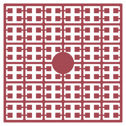 Pixelhobby Midi Perlen 519 Himbeere 2x2mm - 140 Pixel von PixelHobby