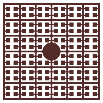 Pixelhobby Midi Perlen 544 Walnuss Dunkel 2x2mm - 140 Pixel von PixelHobby