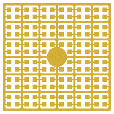 Pixelhobby Midi Perlen 560 Gold 2x2mm - 140 Pixel von PixelHobby