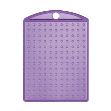 Pixelhobby Schlüsselanhänger/Medaillon transparent Lila 3x4cm -1 Stk Pixelhobby Schlüsselanhänger/Medaillon transparent Lila 3x4cm -1 Stk von PixelHobby