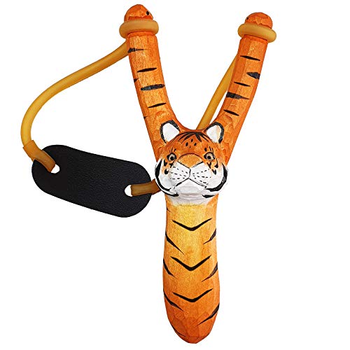 Pixelstudio Steinschleuder für Kinder mit Tier Motiven aus Holz Zwille Schleuder Geschenk für Jungen Tiger Pixelstudio Steinschleuder für Kinder mit Tier Motiven aus Holz Zwille Schleuder Geschenk für Jungen Tiger von Pixelstudio