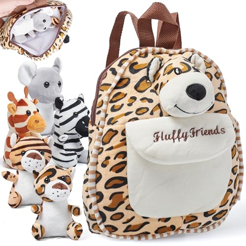 PixieCrush Savannah Plüsch-Kollektion, mehrfarbig, weiche Textilien, 30 x 18 x 10 cm, Sicherheit für Kinder, zum Spielen und als Geschenk PixieCrush Savannah Plüsch-Kollektion, mehrfarbig, weiche Textilien, 30 x 18 x 10 cm, Sicherheit für Kinder, zum Spielen und als Geschenk von PixieCrush