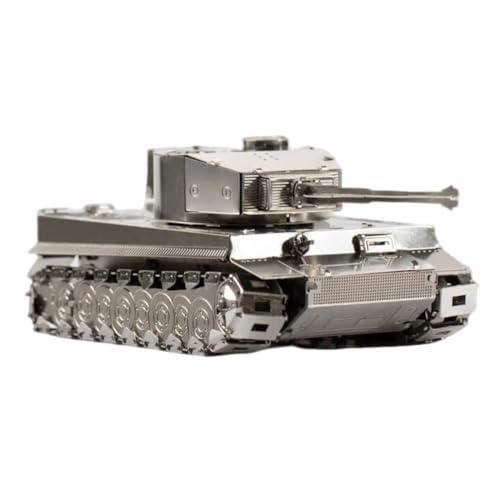 PizazzToy 3D Metall Puzzle, 188+ Stück DIY Tiger-Panzer 3D Mechanical Puzzle Modellbausatz Erwachsene mit Werkzeug, Adventskalender 2025 Geschenk Für Ihn Mann Papa von PizazzToy