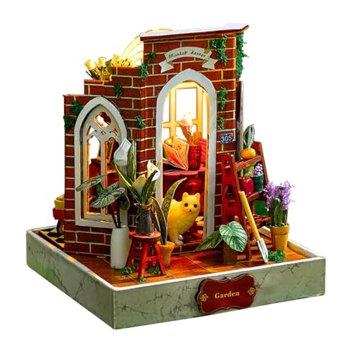 PizazzToy 3D Puzzle Holz Blumenladen für Erwachsene, DIY Montage 3D Holzpuzzle Miniatur-Haus Bastelset, Weihnachten 2025 Dekoration Geschenk Modell PizazzToy 3D Puzzle Holz Blumenladen für Erwachsene, DIY Montage 3D Holzpuzzle Miniatur-Haus Bastelset, Weihnachten 2025 Dekoration Geschenk Modell von PizazzToy