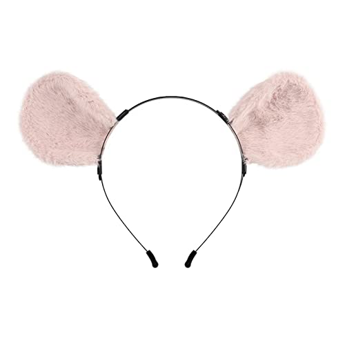 Handgefertigtes Plüsch-Ohren-Haarband und Kunstschwanz für Halloween, Cosplay, Party, Kostüme, Zubehör für Kinder und Erwachsene Handgefertigtes Plüsch-Ohren-Haarband und Kunstschwanz für Halloween, Cosplay, Party, Kostüme, Zubehör für Kinder und Erwachsene von Pjeghbvop