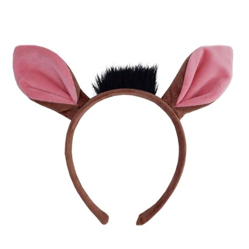 Pjeghbvop 1/4/5/6 Kostüme für Kinder, Ohr-Stirnbänder, Schwanz, Fliege, Handschuh, Tutus und Nase, Halloween, Tier-Cosplay-Zubehör Pjeghbvop 1/4/5/6 Kostüme für Kinder, Ohr-Stirnbänder, Schwanz, Fliege, Handschuh, Tutus und Nase, Halloween, Tier-Cosplay-Zubehör von Pjeghbvop