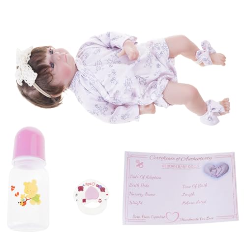 Pjeghbvop 18inch Realistische Handmalerei Wiedergeborene Kuscheln Puppen Weich Pjeghbvop 18inch Realistische Handmalerei Wiedergeborene Kuscheln Puppen Weich von Pjeghbvop
