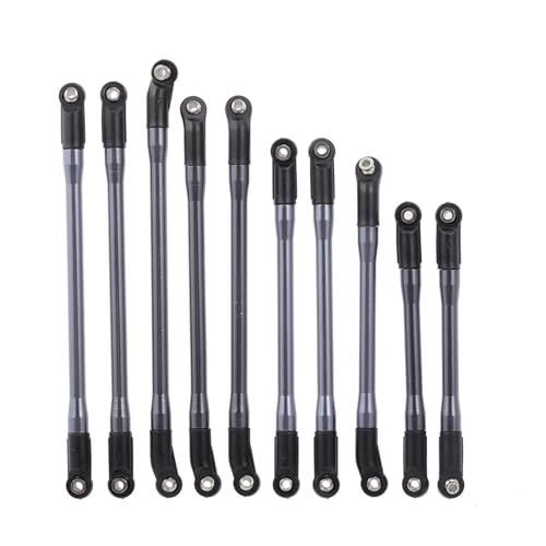 Pjeghbvop 95mm 112 Mm 118 133 139 146 Linkstange Für SCX10 II 90046 90047 Fernbedienungs Crawler Verknüpfung Mit Plastik Ende Metall Set Für Enthusiasten Und Sammler Freien Freien von Pjeghbvop
