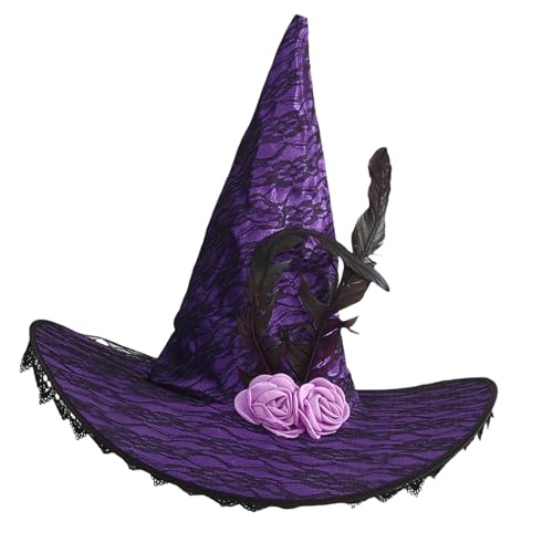 Pjeghbvop Breite Borderhut Bühnenbühnen Auftritte Schweißsichere Dramatischer Für Halloween Atmosphären Enhancer Pjeghbvop Breite Borderhut Bühnenbühnen Auftritte Schweißsichere Dramatischer Für Halloween Atmosphären Enhancer von Pjeghbvop