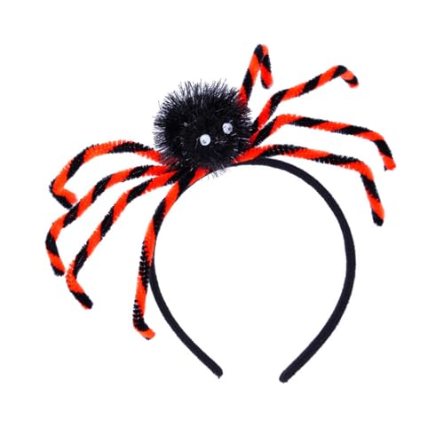 Pjeghbvop Gothic Spinnen Haarband für Erwachsene Cosplay Party Requisiten Klatsch Festival Mottoparty Kopfschmuck Halloween Zubehör von Pjeghbvop