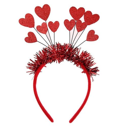 Pjeghbvop Haarreif für Valentinstag, Herz, Pailletten, Liebeskopf, Haarreif für Party, Requisiten, Urlaub, Kostüm-Zubehör Pjeghbvop Haarreif für Valentinstag, Herz, Pailletten, Liebeskopf, Haarreif für Party, Requisiten, Urlaub, Kostüm-Zubehör von Pjeghbvop