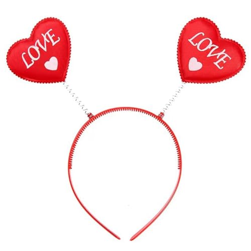 Pjeghbvop Haarreif für Valentinstag, Herz, Pailletten, Liebeskopf, Haarreif für Party, Requisiten, Urlaub, Kostüm-Zubehör Pjeghbvop Haarreif für Valentinstag, Herz, Pailletten, Liebeskopf, Haarreif für Party, Requisiten, Urlaub, Kostüm-Zubehör von Pjeghbvop