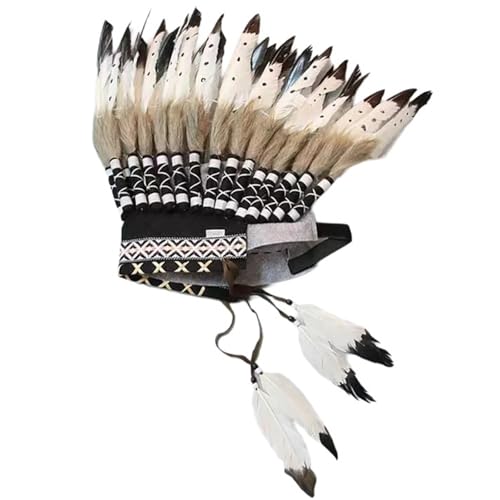 Pjeghbvop Indisches Kostüm, Stirnband für Karneval, Party, Festival, Requisiten, indischer Haarreif, Cosplay-Kopfschmuck Pjeghbvop Indisches Kostüm, Stirnband für Karneval, Party, Festival, Requisiten, indischer Haarreif, Cosplay-Kopfschmuck von Pjeghbvop