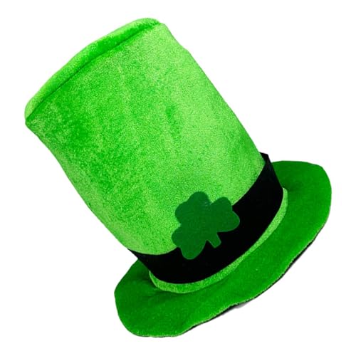 Pjeghbvop Luckyly Shamrock Hut Festival Feiern Grün Party Kostüm Zubehör für Erwachsene umarmt irische Kultur Bequemer Hut Pjeghbvop Luckyly Shamrock Hut Festival Feiern Grün Party Kostüm Zubehör für Erwachsene umarmt irische Kultur Bequemer Hut von Pjeghbvop