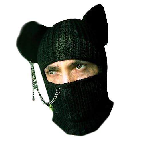 Pjeghbvop Lustige Strickmütze, Halloween, bunt, Regenbogenbär, Cosplay, Partyhüte Pjeghbvop Lustige Strickmütze, Halloween, bunt, Regenbogenbär, Cosplay, Partyhüte von Pjeghbvop
