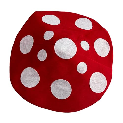Pjeghbvop Pilzhut Für Halloween Kostümhut Festival Party Geting Headgrear Saisonal Party Fotoshoots Hutzubehör Pjeghbvop Pilzhut Für Halloween Kostümhut Festival Party Geting Headgrear Saisonal Party Fotoshoots Hutzubehör von Pjeghbvop