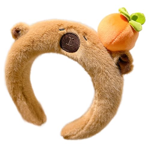 Pjeghbvop Sweet Capybaras Stirnband Für Fotostudio Halloween Auffällige Requisiten Für Halloween Party Täglicher Kleidung Kopfbedeckung von Pjeghbvop
