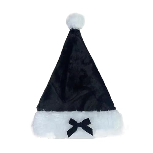 Weihnachtsdekoration Plüsch Santa Hat Party Dress Up Neujahrsbühne Requisiten Bobble Cap Freund Geting Headwear Plush Home Dekoration Ornament von Pjeghbvop