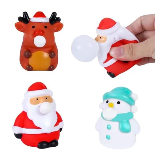 Weihnachtsspielzeug Für Kinder Drücken Und Lindern Stress Mit Augenschließende Design Stressabbauspielzeug von Pjeghbvop