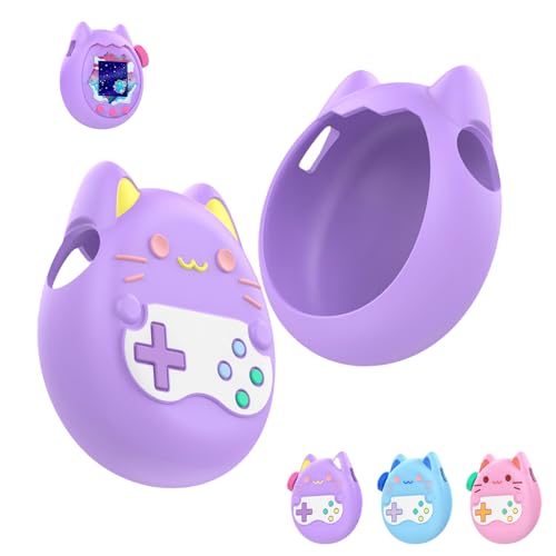 Flüssiges Silikon Schutzgehäuse, Geeignet Für Tamagotchi Paradise Hülle, Spielkonsole Schutzgehäuse Anti-Sturz Weiche Schutzgehäuse-C von Pjjrdh