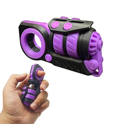 Fidger Sensorisches Spielzeug, 3D-Druck, Dekompressionsspielzeug, mehrere Spielmöglichkeiten, Schieber, Spinner, Dekompressionsspielzeug, konzentriert sich und Stressabbau, Fidger-Spinner für Männer von Pkkiimor