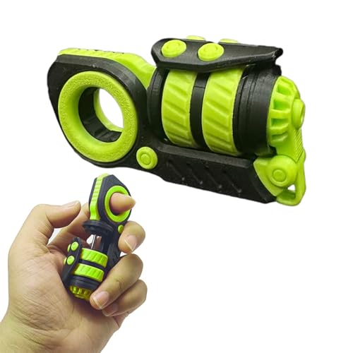 Fidger Sensorisches Spielzeug, 3D-Druck, Dekompressionsspielzeug, mehrere Spielmöglichkeiten, Schieber, Spinner, Dekompressionsspielzeug, konzentriert sich und Stressabbau, Fidger-Spinner für Männer von Pkkiimor