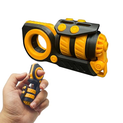 Fidger Sensorisches Spielzeug, 3D-Druck, Dekompressionsspielzeug, mehrere Spielmöglichkeiten, Schieber, Spinnern, Dekompressionsspielzeug, konzentriert sich und Stressabbau, Fidger-Spinner für Männer von Pkkiimor