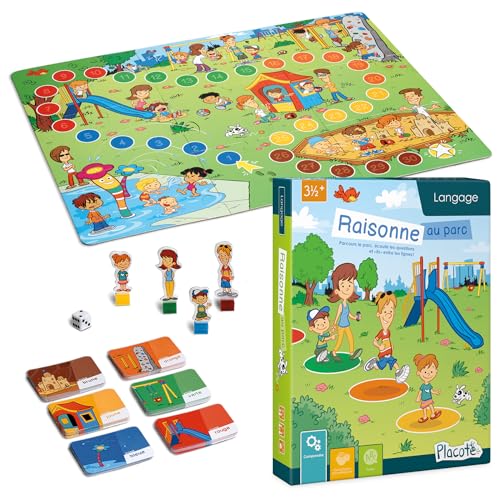 Placote – Raisonne im Park, Lernspiel, 3½ Jahre bis 6½ Jahre – PLA14 von Placote