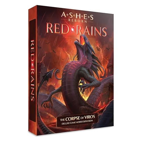 Plaid Hat Games - Ashes Reborn Red Rains The Corpse of Viros - Card Game - Ages 14+ - 1-2 Players - English Version von Plaid Hat Games