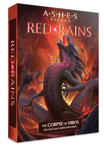 Plaid Hat Games - Ashes Reborn Red Rains The Corpse of Viros - Card Game - Ages 14+ - 1-2 Players - English Version von Plaid Hat Games