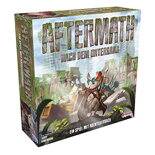 ZMan | Aftermath | Expertenspiel | Erzählspiel | 2-4 Spieler | Ab 14+ Jahren | 60+ Minuten | Deutsch von Plaid Hat Games