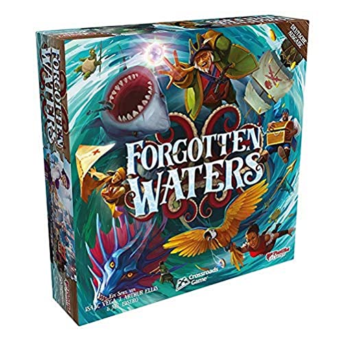 Plaid Hat Games | Forgotten Waters | Kennerspiel | Brettspiel | 3-7 Spieler | Ab 14+ Jahren | 120+ Minuten | Deutsch von Plaid Hat Games