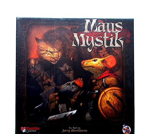 ZMan | Maus und Mystik | Grundspiel | Kennerspiel | Brettspiel | 1-4 Spieler | Ab 7+ Jahren | 60+ Minuten | Deutsch von Z-Man Games