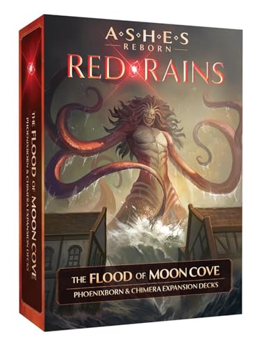 Plaid Hat Games | Ashes Reborn Red Rains: The Flood of Moon Cove Expansion | Card Game | 2 Players | Ages 14 and up | English von Plaid Hat Games