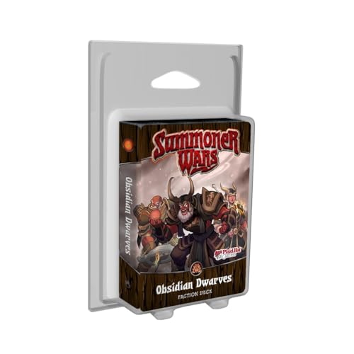 Plaid Hat Games | Summoner Wars 2nd Edition Obsidian Dwarves Faction Deck | Kaartspel | Uitbreiding | Vanaf 9 Jaar | 2 Spelers | Engelstalig Plaid Hat Games | Summoner Wars 2nd Edition Obsidian Dwarves Faction Deck | Kaartspel | Uitbreiding | Vanaf 9 Jaar | 2 Spelers | Engelstalig von Plaid Hat Games