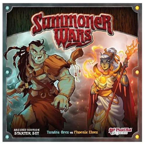 Plaid Hat Games - Summoner Wars 2nd Edition Starter Set - Zweite Ausgabe - Duell-Kartenspiel - Ab 9 Jahren - 2 Spieler - 40-60 Minuten Spielzeit - Englisch von Plaid Hat Games