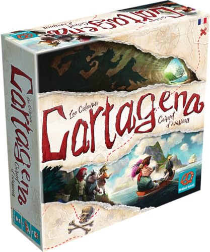 Plan B Games Cartagena Fluchtbuch – Gesellschaftsspiel – für 2 bis 4 Spieler – ab 10 Jahren – französische Version von Plan B Games