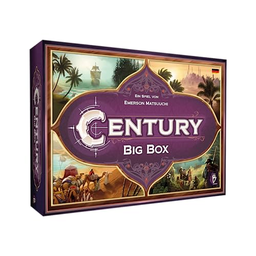 Plan B Games | Century Big Box | Grundspiel + Erweiterung | Kennerspiel | Strategiespiel | 2-4 Spieler | Ab 8+ Jahren | 30-45 Minuten | Deutsch von Plan B Games