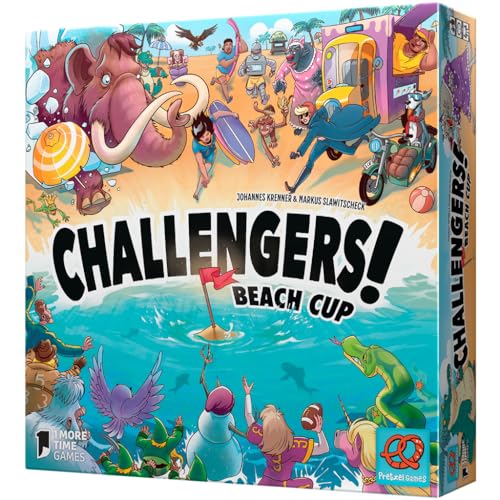 Plan B Games | Challengers! Beach Cup | Kartenspiel | Ab 8 Jahren | 1 bis 8 Spieler | 30-45 Minuten pro Spiel | Deutsch von Plan B Games