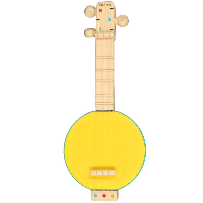 Holz-Banjo BANJOLELE in bunt von Plan Toys