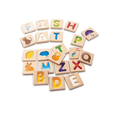Plan Toys Alphabet A-Z (Gradient), Holz, 5637 von PlanToys