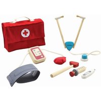 Holz-Spielzeug DOKTOR-SET 6-teilig von PlanToys