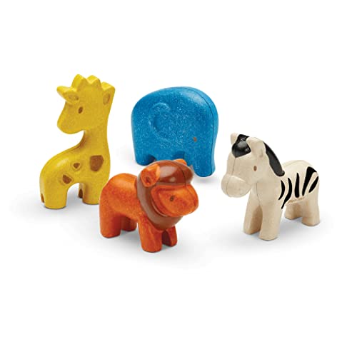 PLAN TOYS Figurines : 4 ANIMAUX DE LA Savane von PlanToys