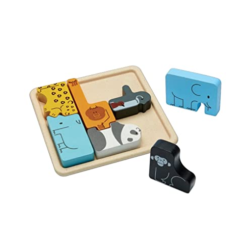 Plan Toys - Puzzle Tiere 2 in 1 – Holz – PT4644 Plan Toys - Puzzle Tiere 2 in 1 – Holz – PT4644 von PlanToys